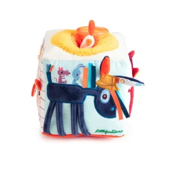 Lilliputiens Knuffelspeelgoed^Activiteitenkubus Boerderij met Geluid