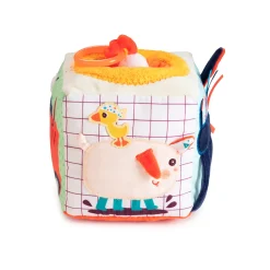 Lilliputiens Knuffelspeelgoed^Activiteitenkubus Boerderij met Geluid