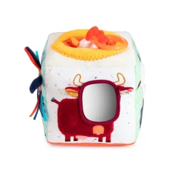 Lilliputiens Knuffelspeelgoed^Activiteitenkubus Boerderij met Geluid