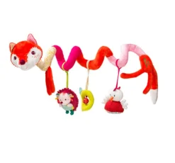 Lilliputiens Babyspeelgoed|Knuffelspeelgoed^Activiteitenspiraal Alice met Knuffels