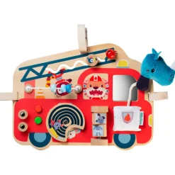 Lilliputiens Babyspeelgoed^Brandweerwagen Activiteitenpaneel