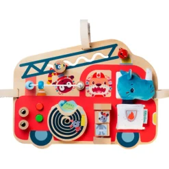 Lilliputiens Babyspeelgoed^Brandweerwagen Activiteitenpaneel