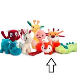 Lilliputiens Alice^Knuffel Alice de Vos Minifiguur