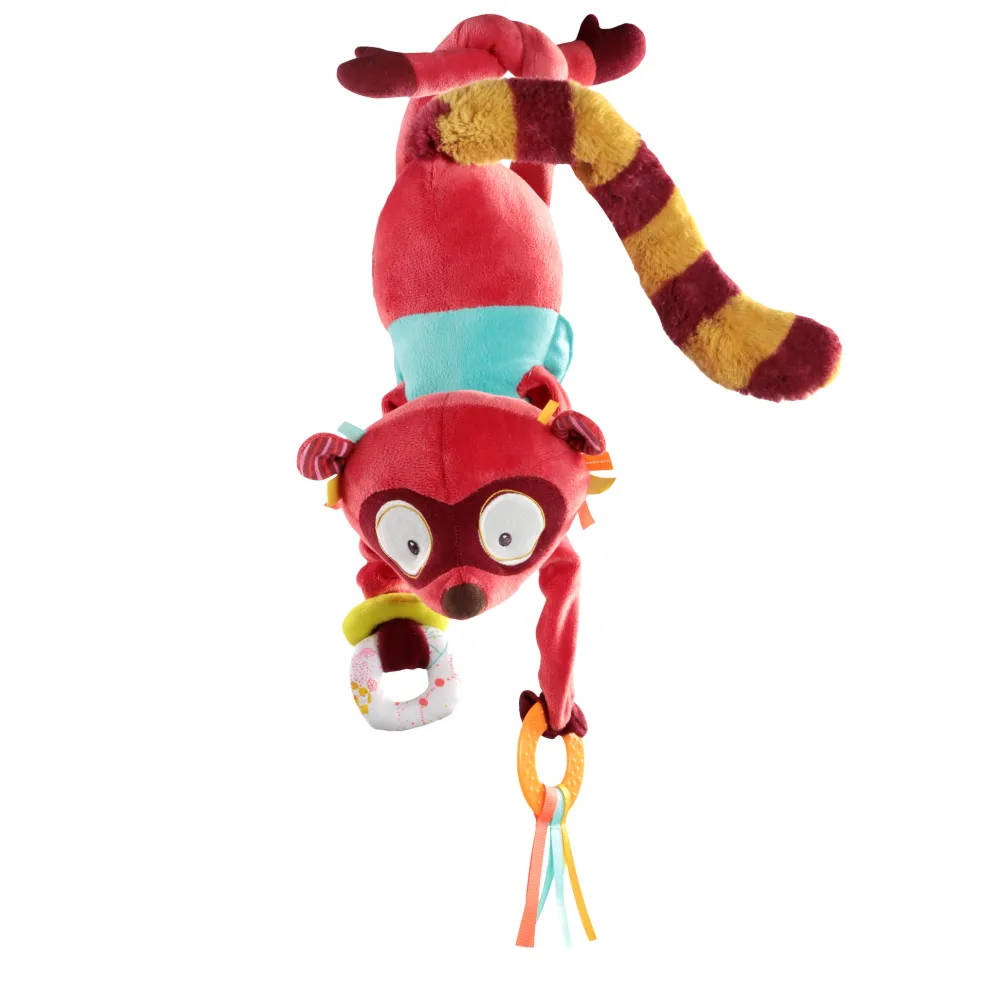 Lilliputiens Knuffelspeelgoed|Georges^Knuffel Maki Muzikale Georges