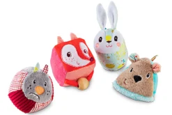 Lilliputiens Babyspeelgoed|Knuffelspeelgoed^Knuffelspeelgoed Bosdieren Set 4-delig