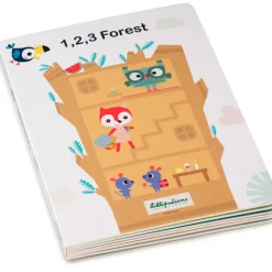 Lilliputiens Voelboeken^Mijn eerste Puzzelboek 123 FOREST