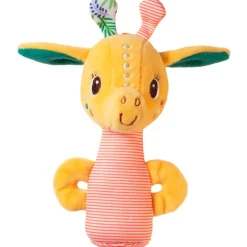 Lilliputiens Babyspeelgoed|Knuffelspeelgoed^Mini Rammelaar Zia Giraf