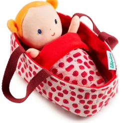 Lilliputiens Babyspeelgoed^Pop Agathe met Reiswieg