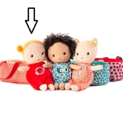Lilliputiens Babyspeelgoed^Pop Agathe met Reiswieg