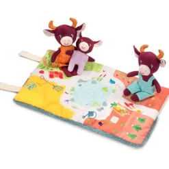 Lilliputiens Babyspeelgoed^Speelset Minipersonages Het Gezin van Rosalie de Koe