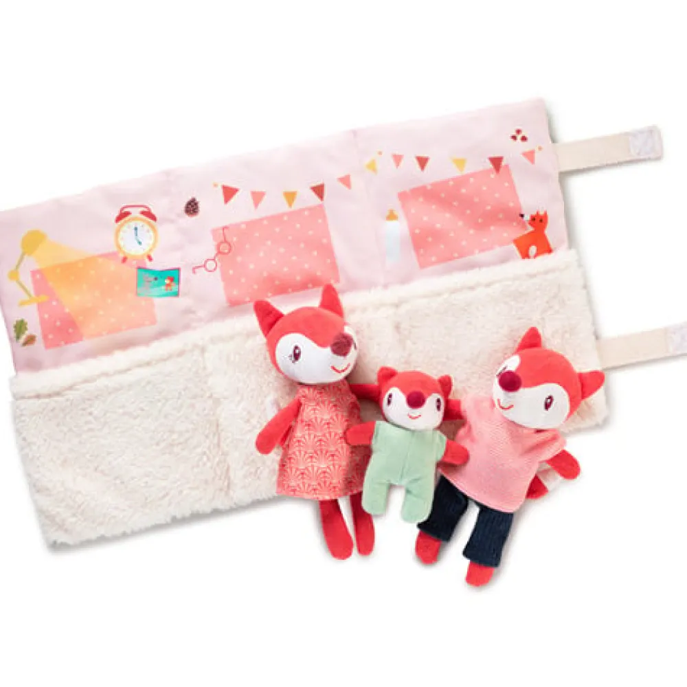 Lilliputiens Babyspeelgoed^Speelset Minipersonages Het Gezin van Alice het Vosje