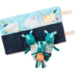 Lilliputiens Babyspeelgoed|Marius^Speelset Minipersonages Het Gezin van Marius de Neushoorn