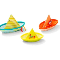 Lilliputiens Babyspeelgoed^Zeilbootjes Set 3-delig