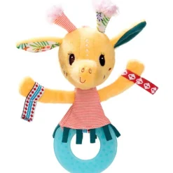 Lilliputiens Babyspeelgoed|Zia^Zia Bijtring Rammelaar