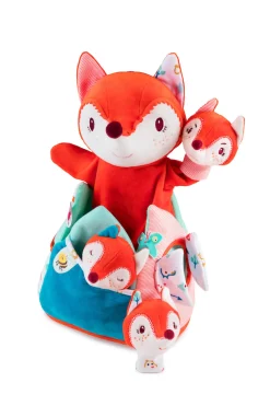 Lilliputiens Knuffelspeelgoed|Alice^Lilluputiens Knuffel Vos Alice Verstoppertje