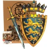Liontouch Buitenspeelgoed^Lion Set 3-delig Zwaard/Schild/Kroon