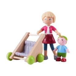 Haba Little Friends Speelfiguren^Little Friends - Mama Melanie en baby Kilian