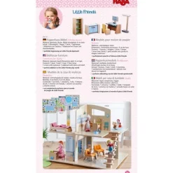 Haba Little Friends Speelfiguren^Little Friends - Poppenhuismeubeltjes Werkkamer