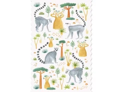 Londji Wenskaarten^Postcard - Lemurs