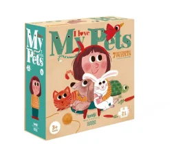 Londji Legpuzzels^Puzzel I Love My Pets 21 pcs