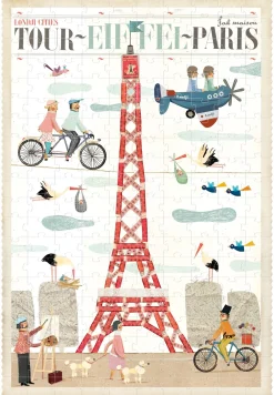 Londji Legpuzzels^Puzzel Parijs  200 pcs (Tube)