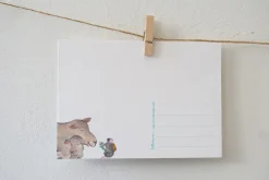 Lotte Drouen Wenskaarten^Ansichtkaart Lammetje geboren