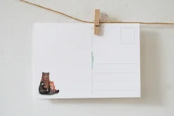 Lotte Drouen Wenskaarten^Ansichtkaart Bloemenketting Maken