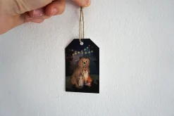 Lotte Drouen Cadeaupapier^Cadeaulabelset Bosdieren