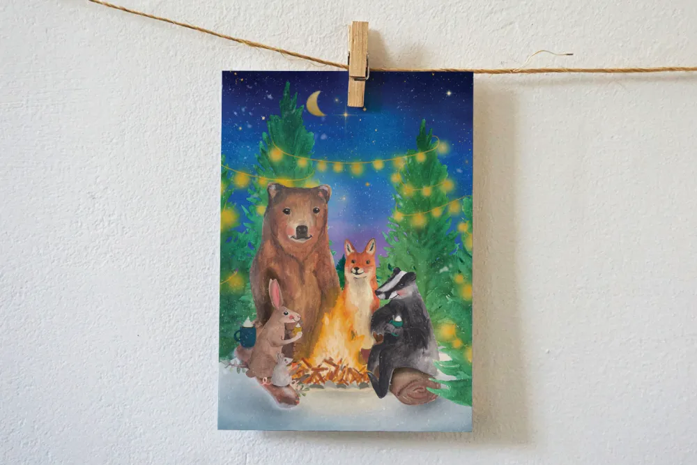 Lotte Drouen Wenskaarten^Wenskaart Chocomelk Drinken