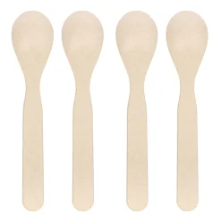 Lässig Kinderservies^Kinderlepels Happy Rascals Smile Sky Blue Set 4-delig