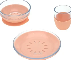 Lässig Kinderservies^Kinderservies Set 3-delig Abrikoos