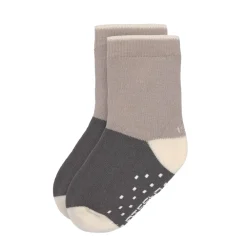Lässig Kinderkleding^Kindersokjes V-Master Anti-Slip Anthracite/Taupe Set 2-delig