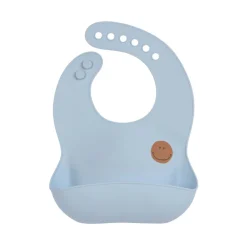 Lässig Kinderkleding^Siliconen Slab Happy Rascals Smile Sky Blue