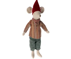Maileg Muizen^Kerstmuis Jongen Medium 37cm