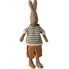 Maileg Konijnen & Hazen^Knuffel Rabbit Size 1 Bruin met Shirt en Short 25cm
