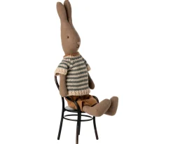 Maileg Konijnen & Hazen^Knuffel Rabbit Size 1 Bruin met Shirt en Short 25cm