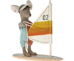 Maileg Muizen^Knuffelmuis Beach Mice Surfer Big Brother