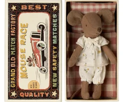 Maileg Muizen^Knuffelmuis Big Sister in Luciferdoosje