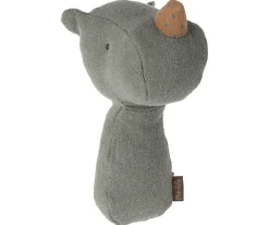 Maileg Babyspeelgoed|Knuffelspeelgoed^Knuffelrammelaar Lullaby Friends Neushoorn