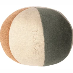 Maileg Knuffelspeelgoed^Stoffen Bal Dusty Green Glitter