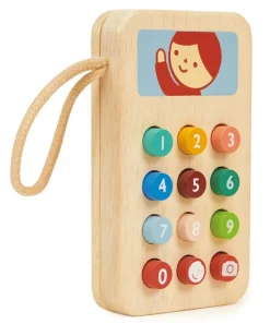 Mentari Pretend Play / Rollenspel^Mobiele Telefoon Hout