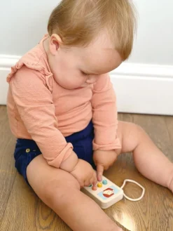 Mentari Pretend Play / Rollenspel^Mobiele Telefoon Hout