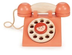 Mentari Pretend Play / Rollenspel^Ring Ring Telefoon Hout