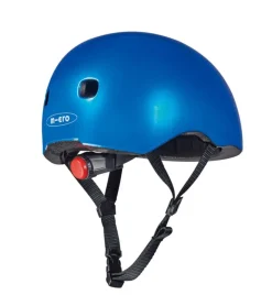Micro Step Steppen^Helm Deluxe Blauw Metallic