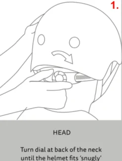 Micro Step Steppen^Helm Deluxe Blauw Metallic