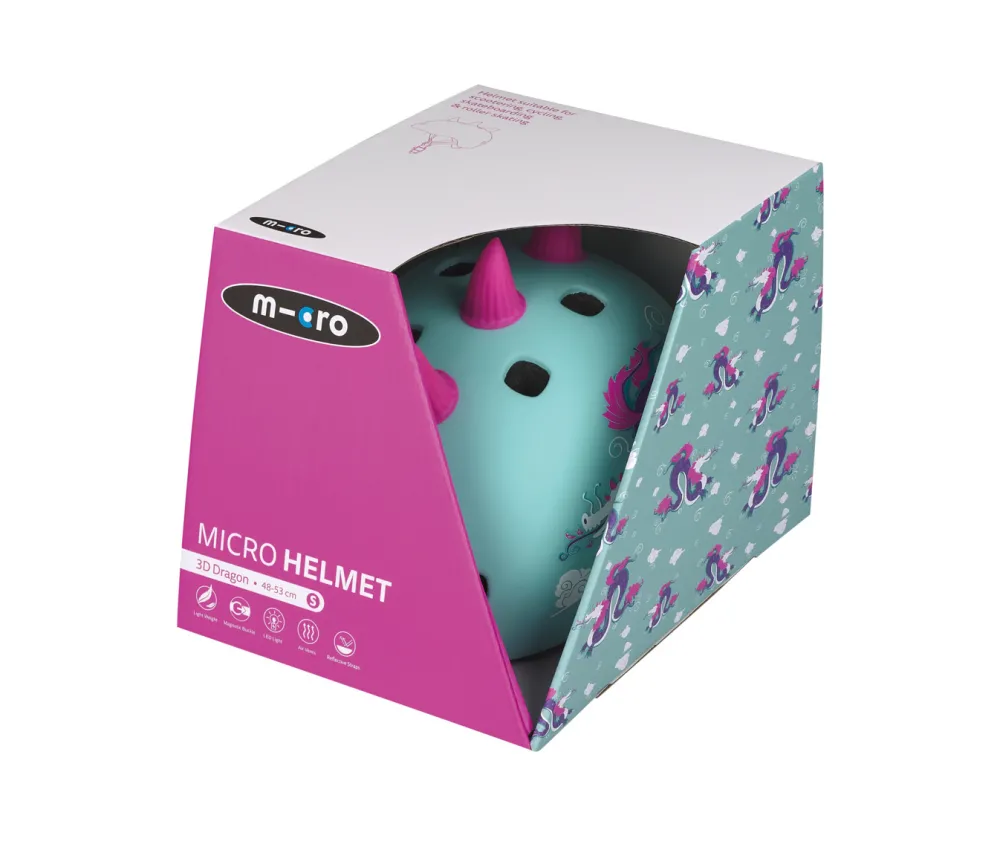 Micro Step Steppen^Helm Deluxe 3D Draak