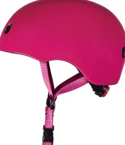 Micro Step Steppen^Helm Deluxe Framboos Roze