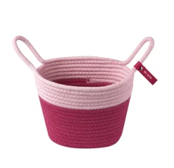 Micro Step Steppen^Mandje Stepmandje Katoen Roze