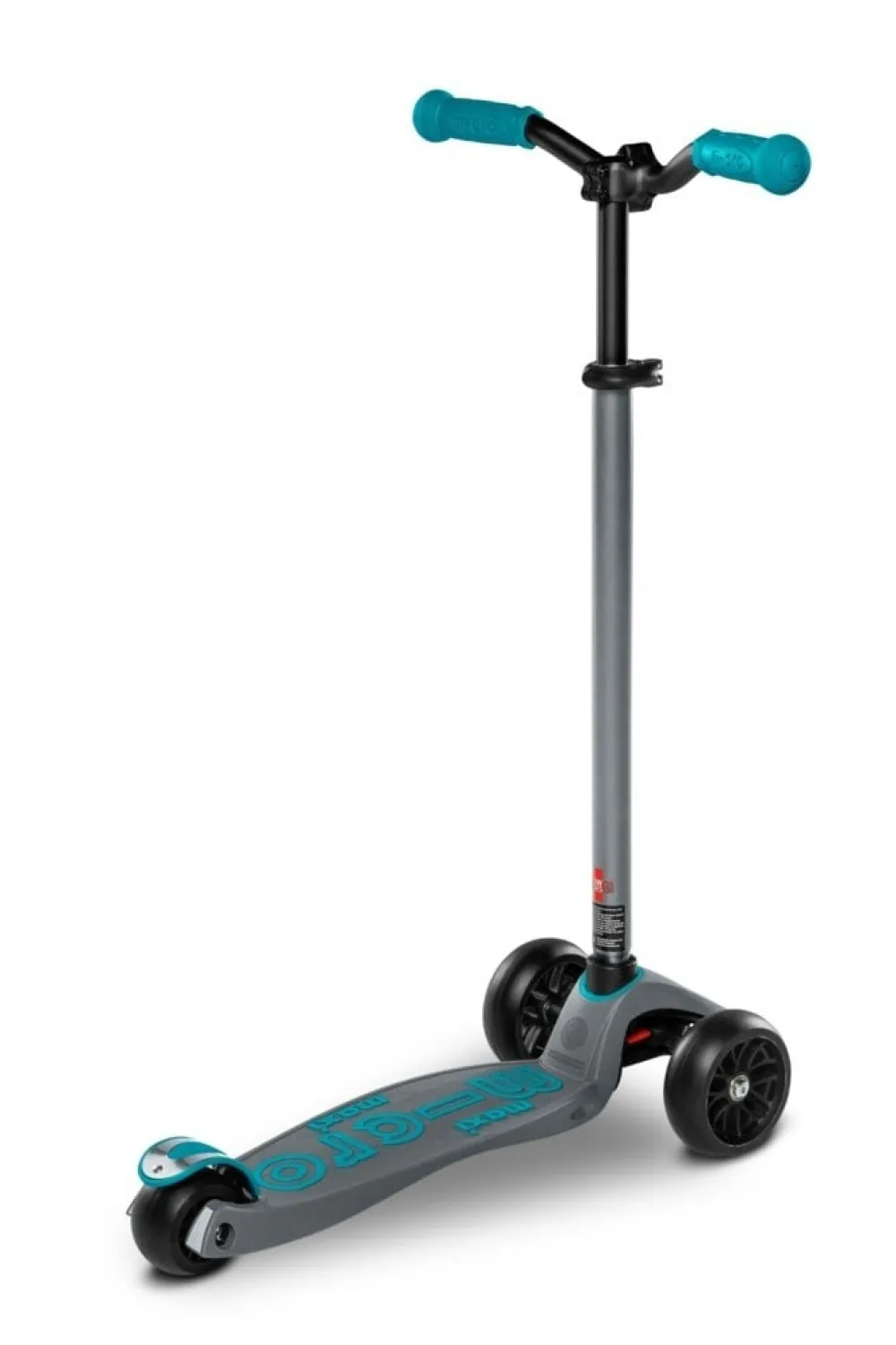 Micro Step Steppen|Buitenspeelgoed^Maxi Deluxe PRO Grijs Aqua