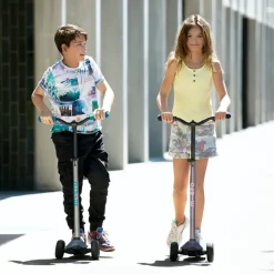 Micro Step Steppen|Buitenspeelgoed^Maxi Deluxe PRO Grijs Aqua